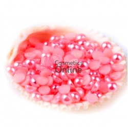 Perlute sidefate de unghii Pink Siclam de 1,5mm - 600 bucati, Cod PPU067